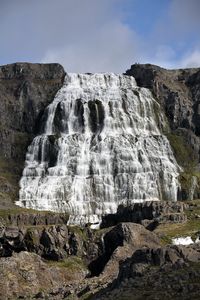 Wasserfall Dynjandi in den Westfjorden