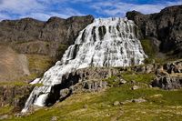 Wasserfall Dynjandi in den Westfjorden